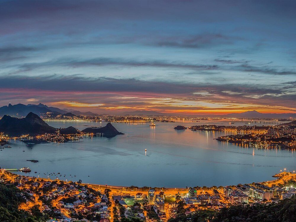 Niterói vista do Parque da Cidade