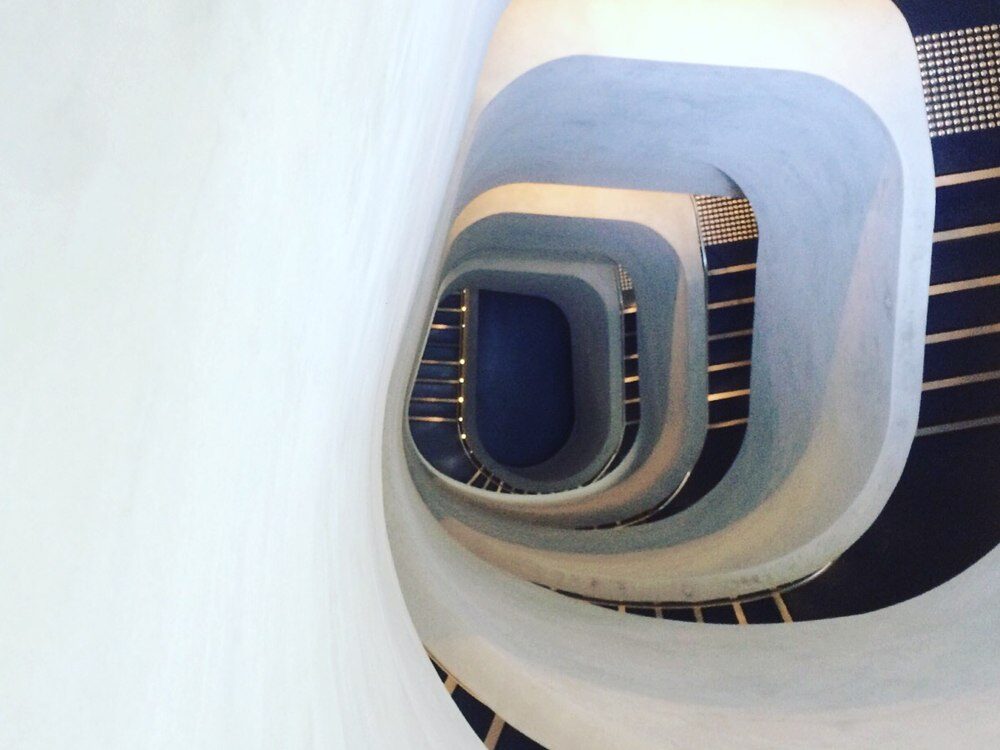 Caixa de escada em concreto